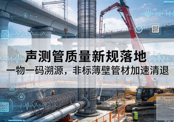永丰声测管质量新规落地，一物一码溯源，非标薄壁管材加速清退