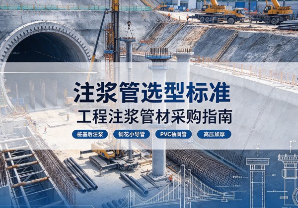 永丰注浆管选型标准